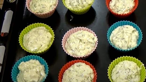 вкусные овощные кексы