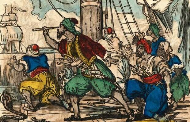 Турецкие пираты - гроза Средиземного моря