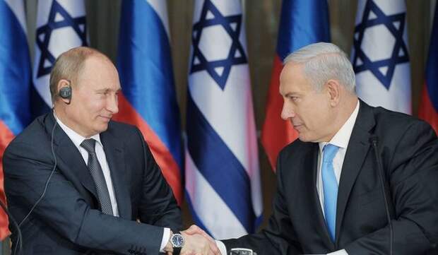 Путин на встрече с премьером Израиля Нетаньяху