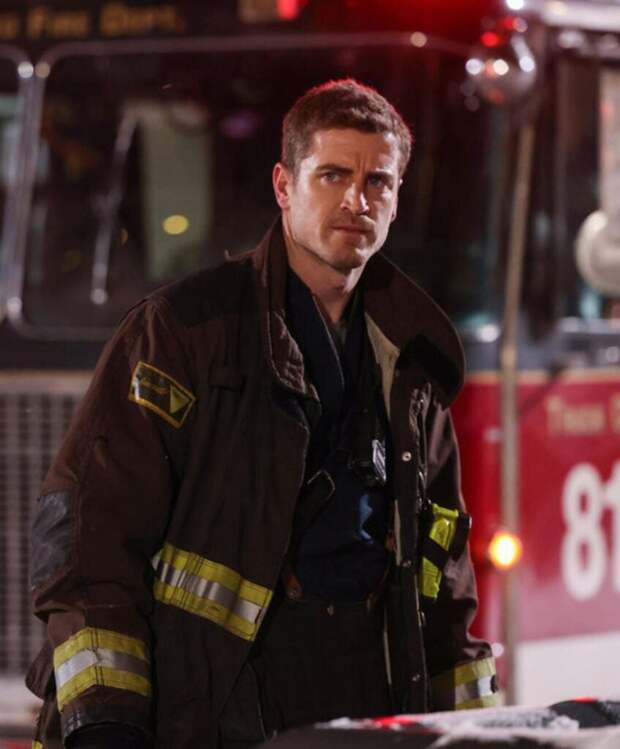 Carver at a fire scene