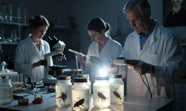 Лазеры помогли исследовать жидкость в закрытых банках Дарвина