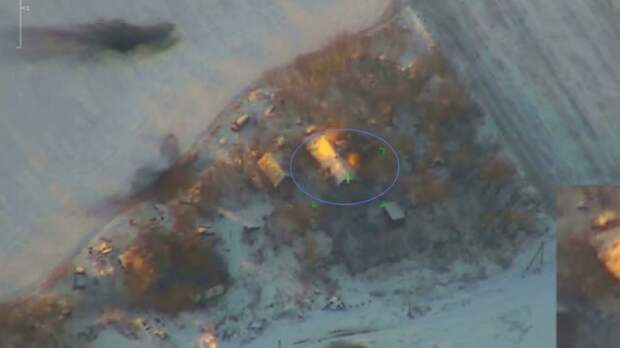 Мощное уничтожение пункта управления БПЛА ВСУ попало на видео