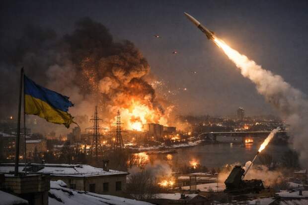 Русский удар сжег ОРУ АЭС и бункеры "первых лиц" киевского режима