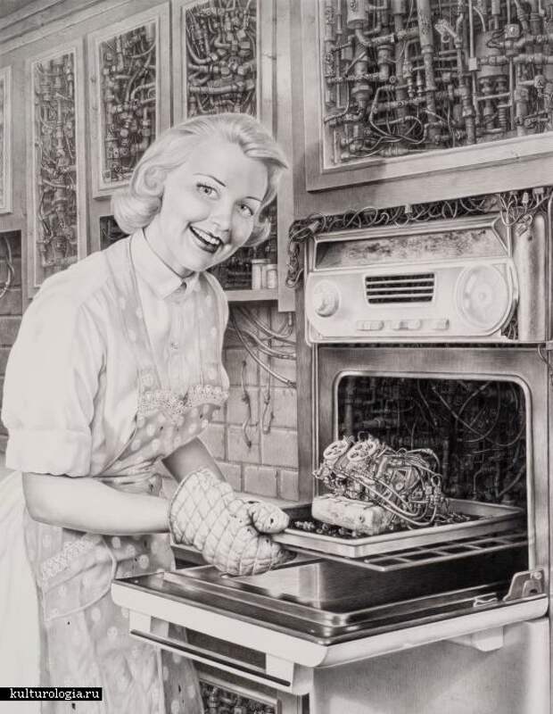 Счастливый женский день. Автор: Laurie Lipton. Счастливый женский день. Автор: Laurie Lipton.