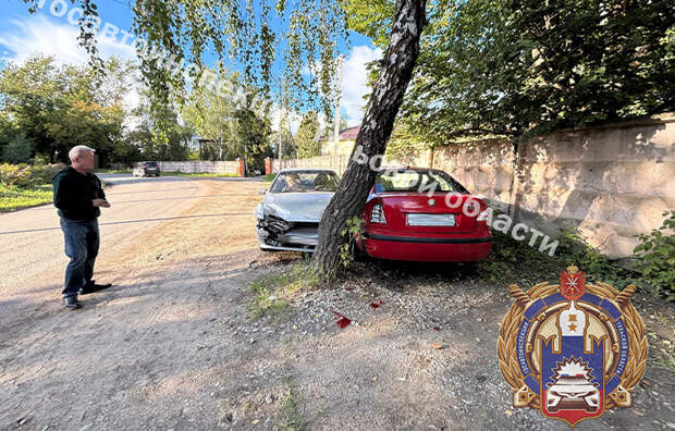 В Алексине пьяный водитель на "ВАЗе" врезался в припаркованную иномарку
