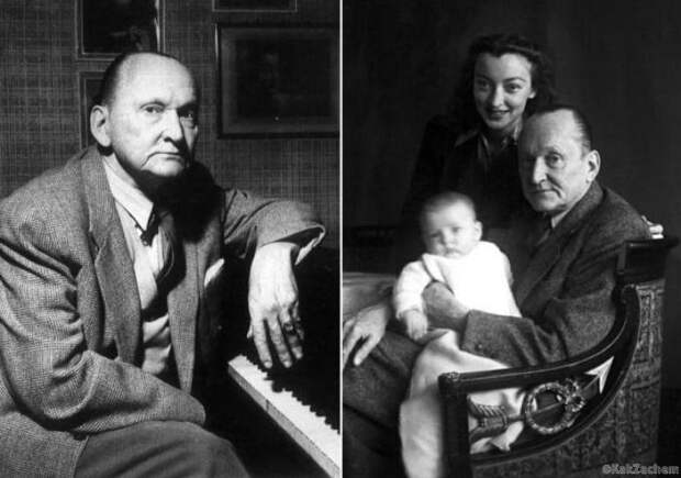 Александр Вертинский с женой и дочерью Анастасией, 1945 | Фото: liveinternet.ru