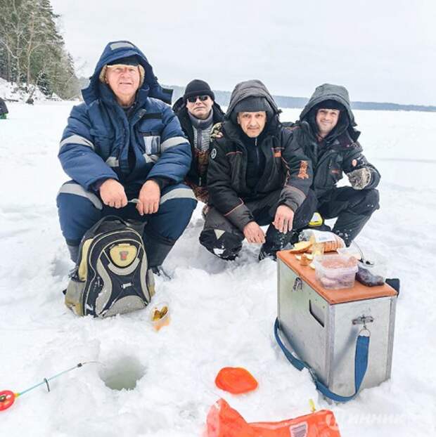 Домой - с уловом и хорошим настроением!