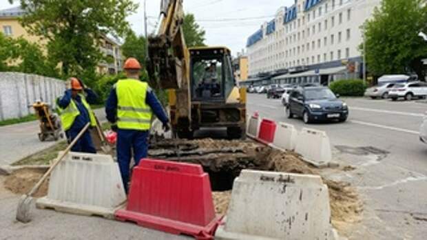 Реконструкция водопровода на Социалистическом проспекте / Фото: 