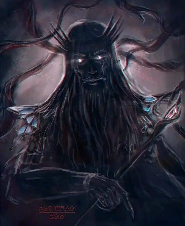 Лики славянских богов. Чернобог