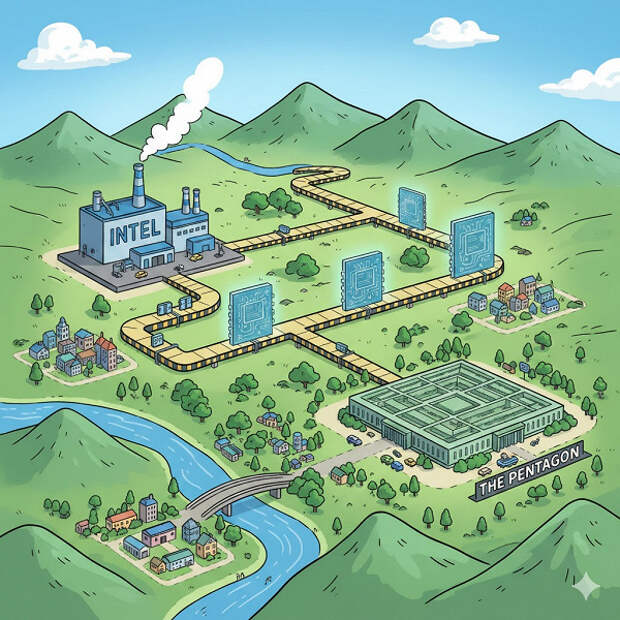 Intel выиграла крупный контракт Министерства войны США. Она будет разрабатывать и поставлять чипы в рамках контракта SHIELD