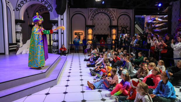 В НЦ «Россия» прошел фестиваль «Зимние волшебники» с Кыш Бабаем