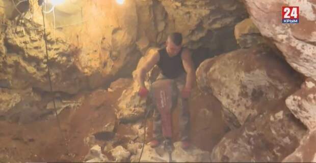 Как в Крыму готовят к открытию пещеру «Таврида»