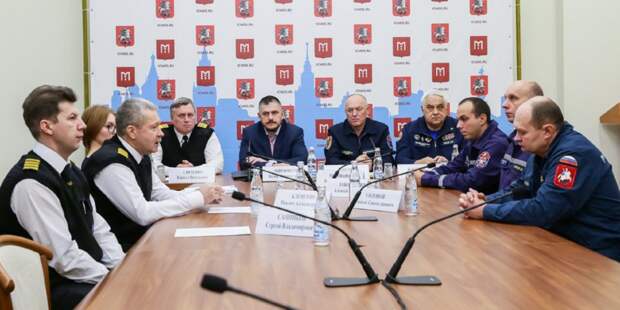 Пресс-конференция / Фото: Пресс-служба Управления по ЮВАО Департамента ГО и ЧС г. Москвы