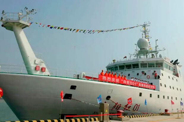 В Мальдивах заметили судно Китая, которое США подозревают в шпионаже