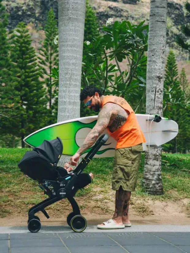 Тимати с младшей дочерью