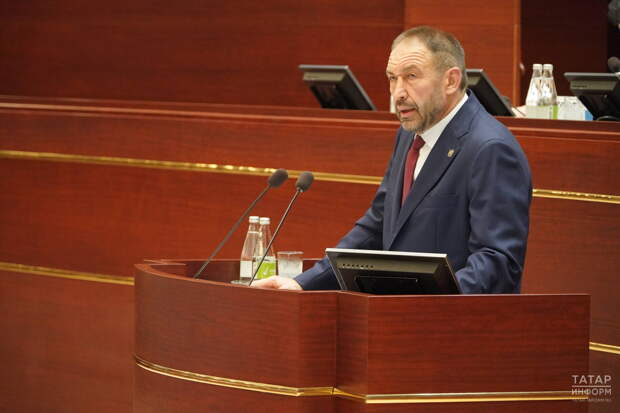 Песошин выступил с отчетом о деятельности Кабмина РТ на заседании Госсовета Татарстана