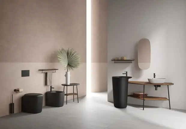 Гостиная? Нет, ванная! Новая коллекция Plural от VitrA и Терри Пекора поражает