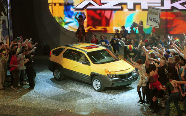 Pontiac Aztek – традиционный «мальчик для битья» в обзорах худших автомобилей.