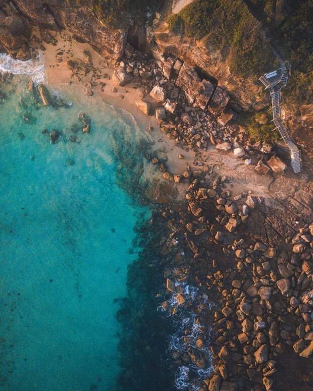 Сиднейские пляжи с высоты