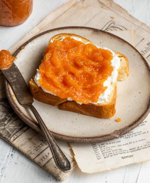 Хлеб с джемом. \ Фото: cooking-therapy.com.