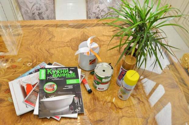 Мастерим кашпо из старых газет
