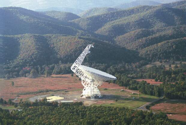 Новый радиотелескоп Грин-Бэнк