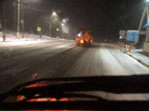 Дорожная обстановка на утро в Крыму