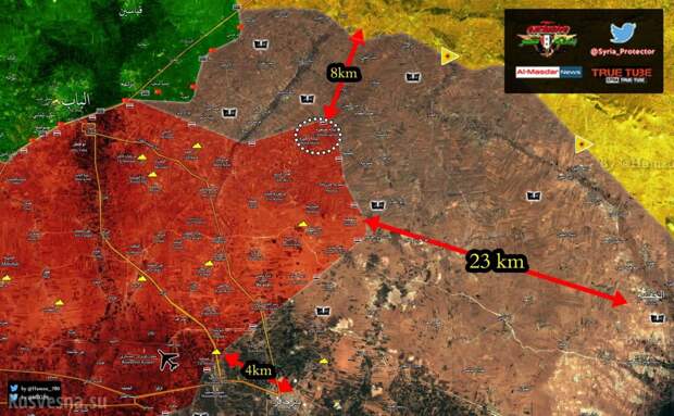 ВАЖНО: Армия Сирии освобождает от ИГИЛ город у Аль-Баба и вступает в бой с турецкими войсками (КАРТА) | Русская весна