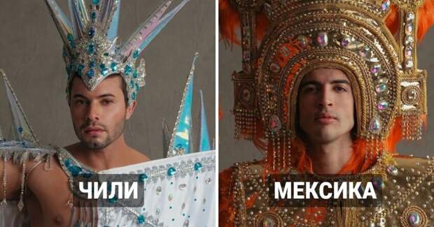 Красота по-мужски: 17 ярких национальных костюмов с конкурса Mister Global