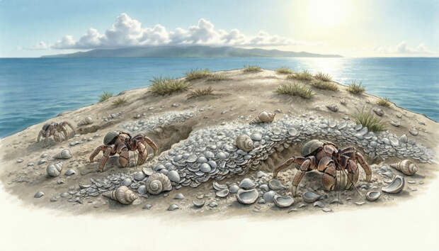 Учёные обнаружили «ракушечный остров» на Фиджи