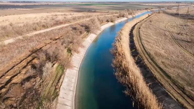 Северо-Крымский канал начал наполняться водой после подрыва дамбы на Украине