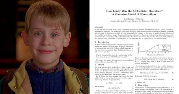 Учёный рассчитал, с какой вероятностью сюжет комедии «Один дома» мог произойти в реальности