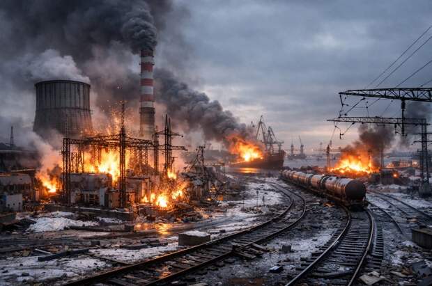 509 наших «гераней» и «калибров» снесли энергетику Киева