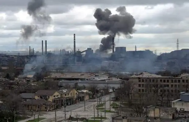 25.04.22==Националисты в ходе отступления заминировали жилой квартал Мариуполя