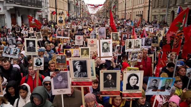 Шествие «Бессмертного полка» в Петербурге пройдёт 9 Мая по Невскому проспекту