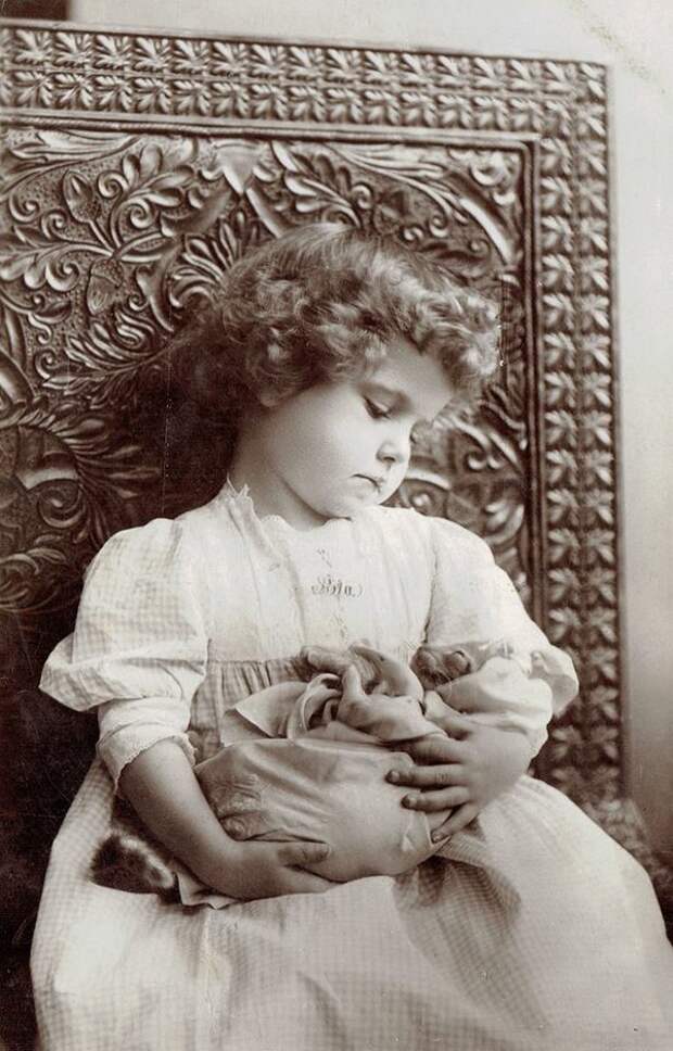 Фотография: Очаровательные винтажные кошки, которые докажут, что коты правили миром во все времена №34 - BigPicture.ru