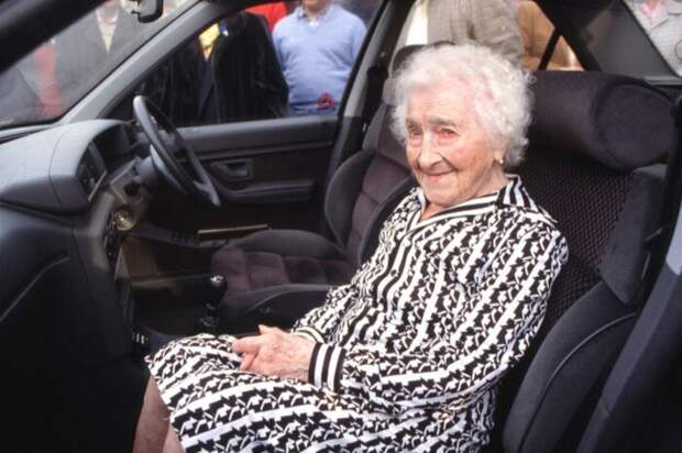 Жанна Кальман прожила 122 года. Это зафиксированный исторически рекорд. / Фото:  chitaj.net