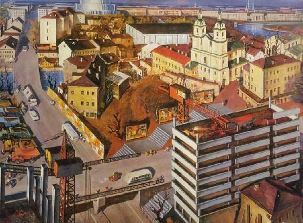 «Мой город древний, молодой». (1972 год). Автор: Май Данцинг.