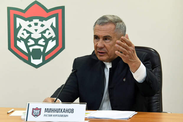 Минниханов «Ак Барсу» перед плей-офф: вы способны снести любого соперника на своем пути