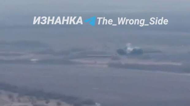 Появились кадры мощного удара ФАБ-500 по пункту дислокации ВСУ