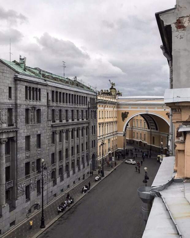 Загадочный ноябрьский холодный Петербург