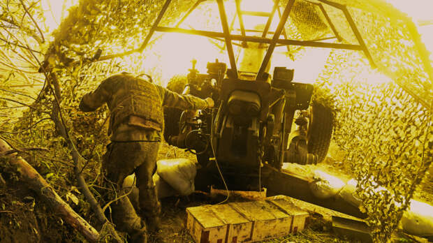 Артиллеристы ВС РФ ударили по по позиции расчета БПЛА ВСУ. Лучшее видео из зоны СВО