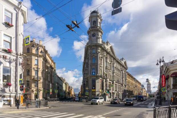 Знаменитый «Угол пяти углов» в Санкт-Петербурге (Россия). | Фото: pleyadas.livejournal.com. Знаменитый Угол пяти углов в СанктПетербурге Россия Фото pleyadaslivejournalcom