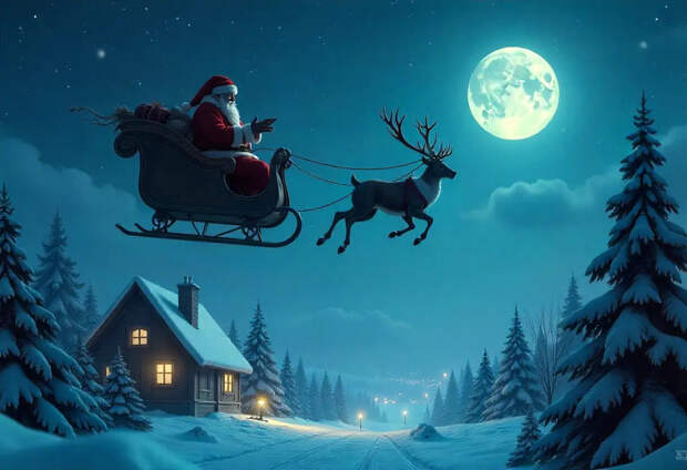 Военные США назвали 5 городов России, над которыми пролетел Санта-Клаус