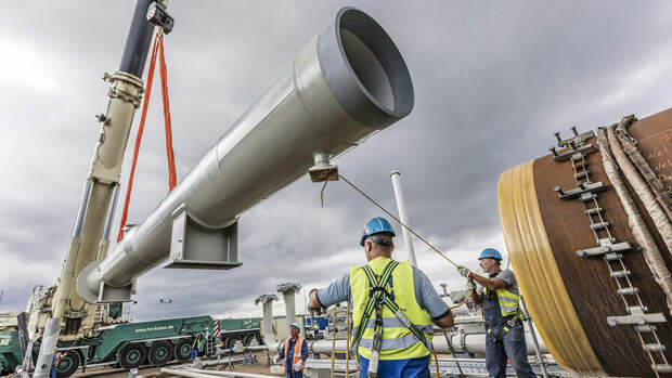 Ситуация с СП-2 на 10 июня. Соединение двух ниток газопровода закончат за неделю