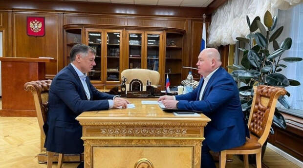 Марат Хуснуллин провел встречу с губернатором Севастополя