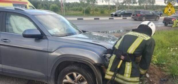 В ДТП на перекрёстке улиц Энергетиков и Тульское шоссе пострадал человек