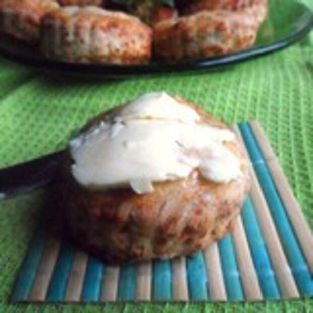 Сконы с сыром и зеленью