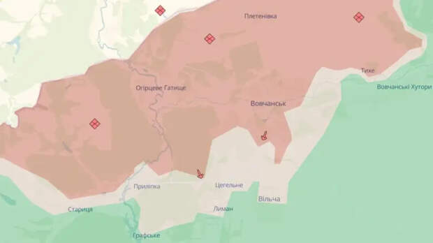 ВС РФ расширяют харьковский плацдарм