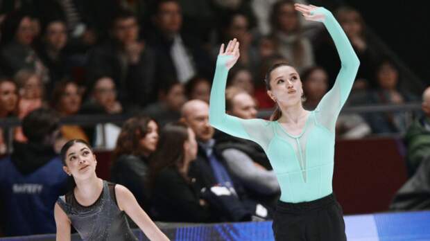 Петросян рассказала, что они с Валиевой готовили параллельный прыжок всего пять минут